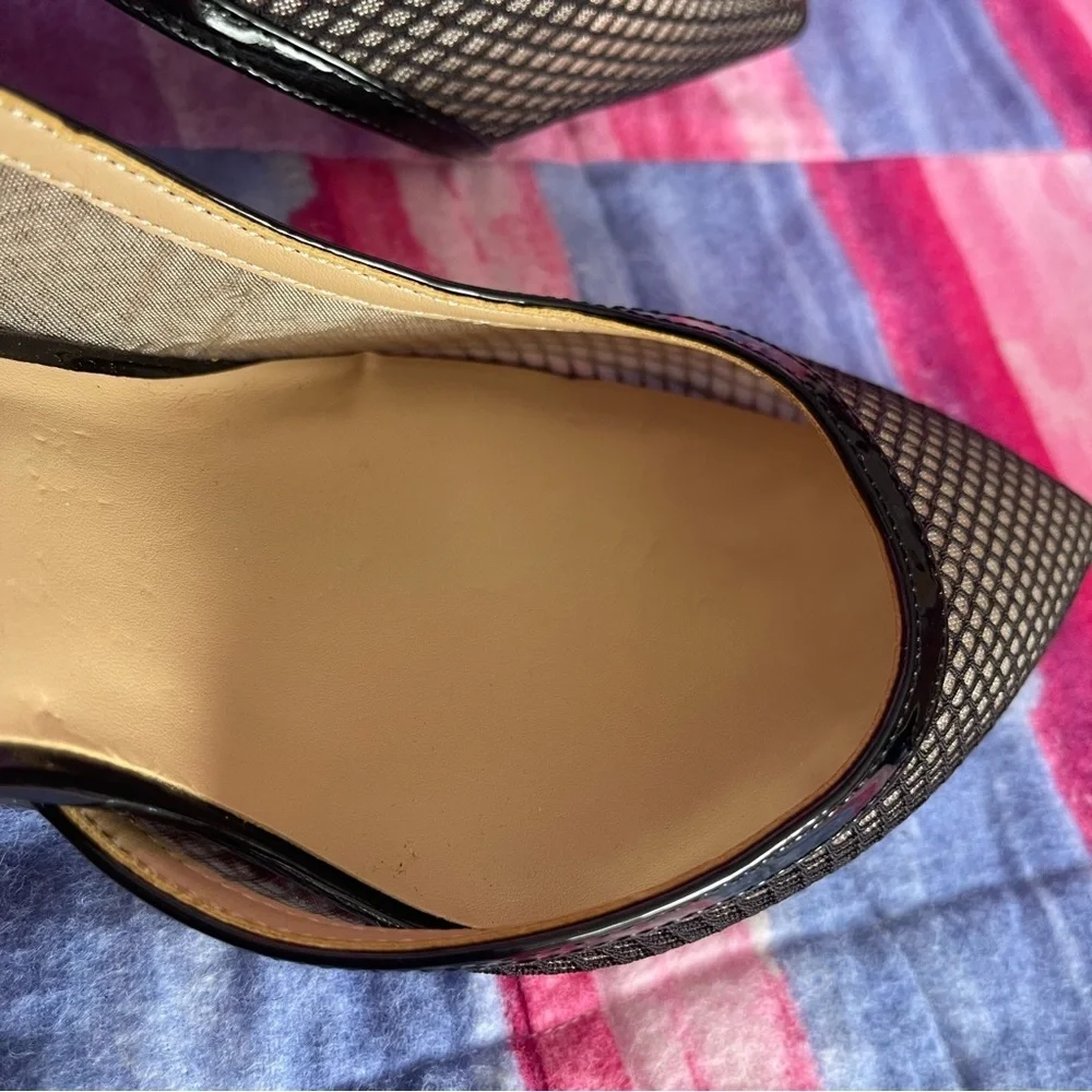 INC International Concepts Tevy Women's 10M Black Mesh